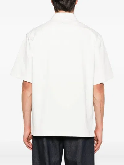Givenchy Men Short Sleeve Shirt In White