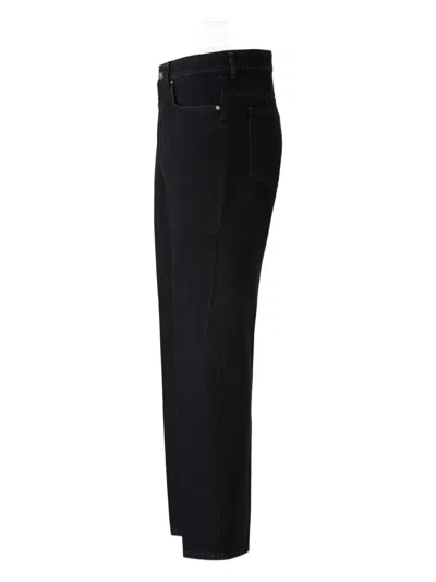 Givenchy Straight-leg Cotton Blend Trousers With Subtle Branding