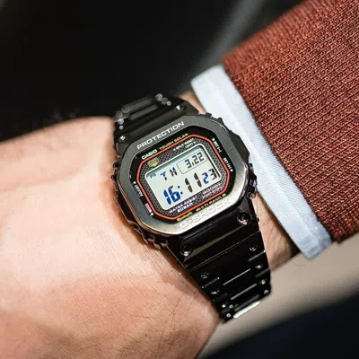 Casio G-shock Full Metal 'black' In Black