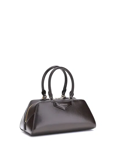 Givenchy Antigona East-west Mini Handbag In Black