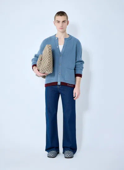 Gucci Men Slim Fit Denim Cotton Jeans