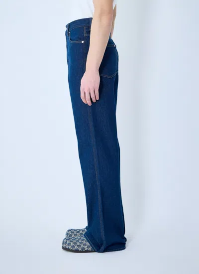 Gucci Men Slim Fit Denim Cotton Jeans