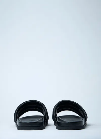 Gucci Gg-pattern Padded Slide Sandals