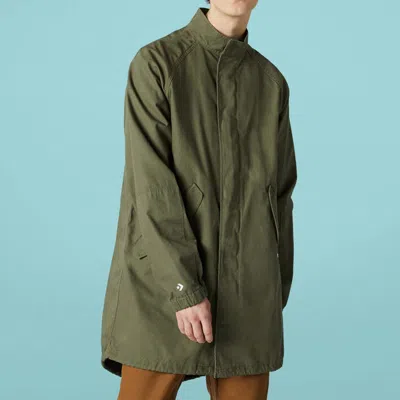 Converse Utility Parka 'military Green' In Brown