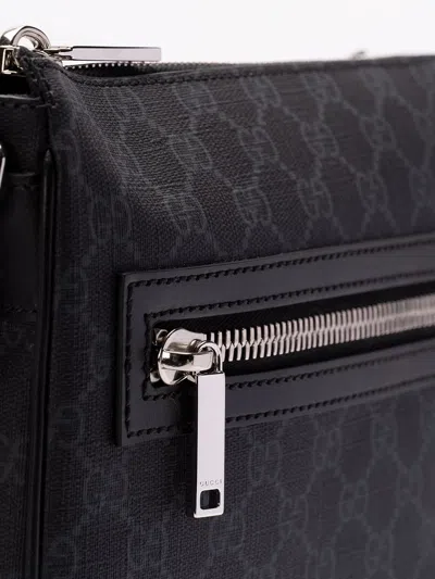Gucci Men `gg` Crossbody Bag