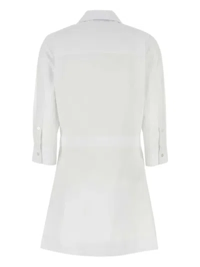 Gucci Women Cotton Poplin Shirt With Horsebit Hardware