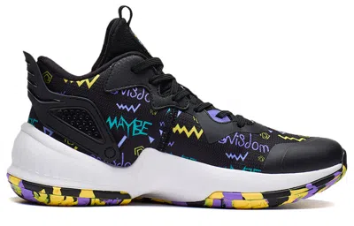 Li-ning (gs)  Athletic Training Basketball Shoes 'black Purple'