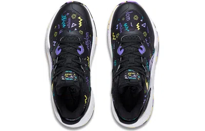 Li-ning (gs)  Athletic Training Basketball Shoes 'black Purple'