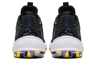 Li-ning (gs)  Athletic Training Basketball Shoes 'black Purple'