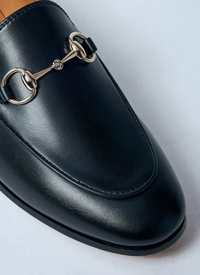Gucci Women Jordaan Leather Loafers