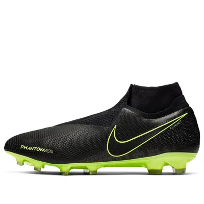 Nike Phantom Vision Elite Df Fg 'black Volt'