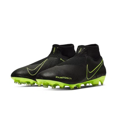Nike Phantom Vision Elite Df Fg 'black Volt'