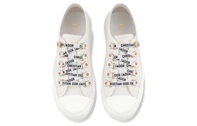 Dior (wmns)  Walk'n' Low Top 'white Canvas'
