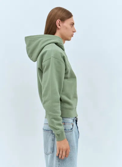 Jacquemus Men Le Hoodie Zip Gros Grain Sweatshirt