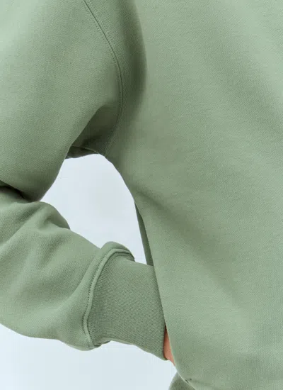 Jacquemus Men Le Hoodie Zip Gros Grain Sweatshirt