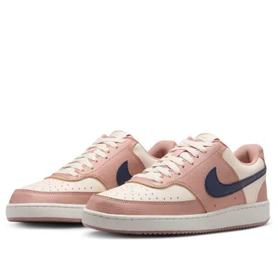 Nike (wmns)  Court Vision Low Next Nature 'particle Pink Midnight Navy'