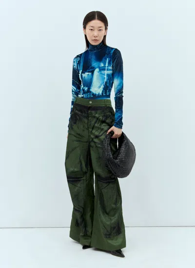 Jean Paul Gaultier Women Trompe L'oeil Pants