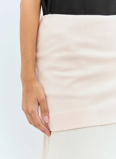 Jil Sander Women Layered Midi Skirt