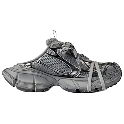 Balenciaga (wmns)  3xl Mules 'grey Mesh And Polyurethane'