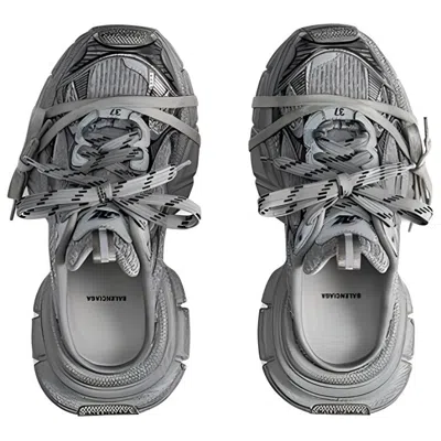 Balenciaga (wmns)  3xl Mules 'grey Mesh And Polyurethane'