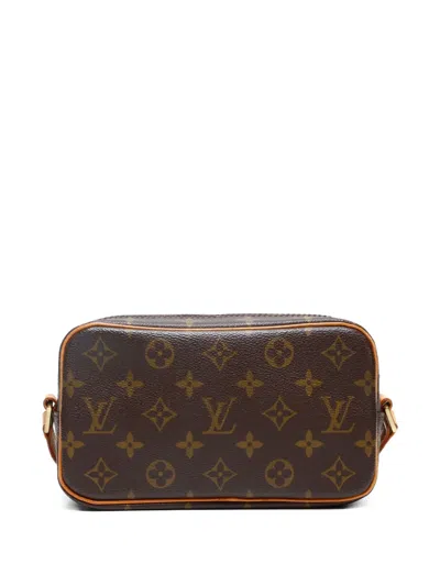 Pre-owned Louis Vuitton 2002 Pochette Cite Bag In Brown