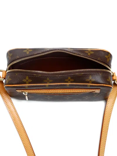 Pre-owned Louis Vuitton 2002 Pochette Cite Bag In Brown