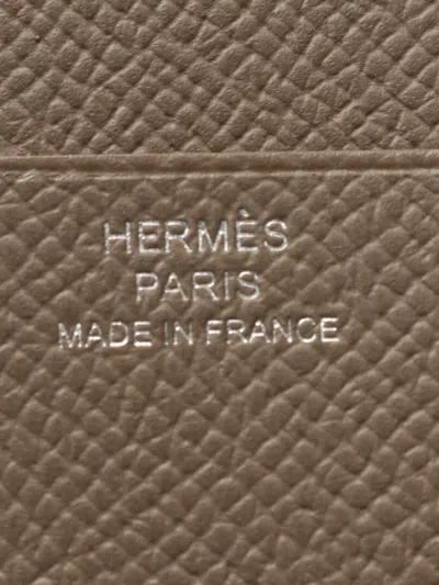Pre-owned Hermes 2024 Bearn Epsom-leather Wallet