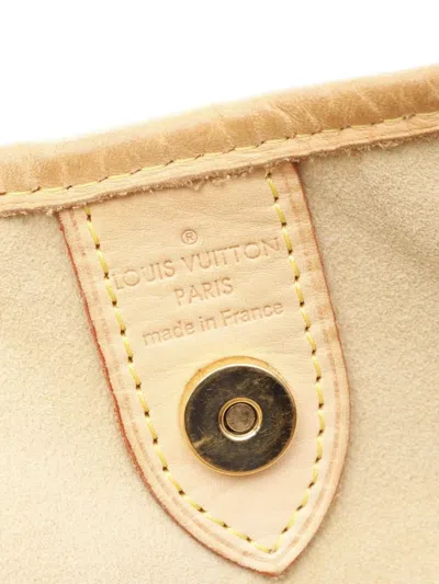 Pre-owned Louis Vuitton 2009 Galliera Pm Shoulder Bag In Brown