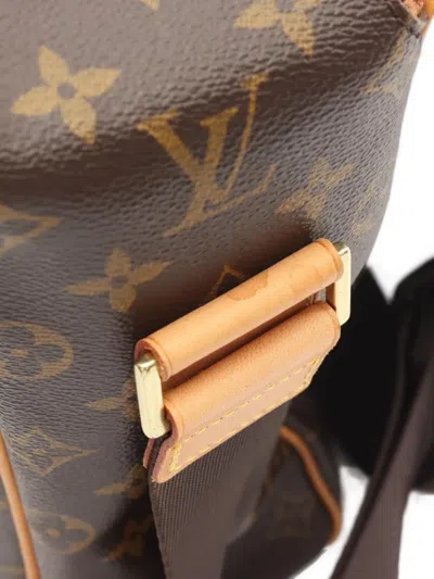 Pre-owned Louis Vuitton 2007 Aves Monogram Shoulder Bag In Brown