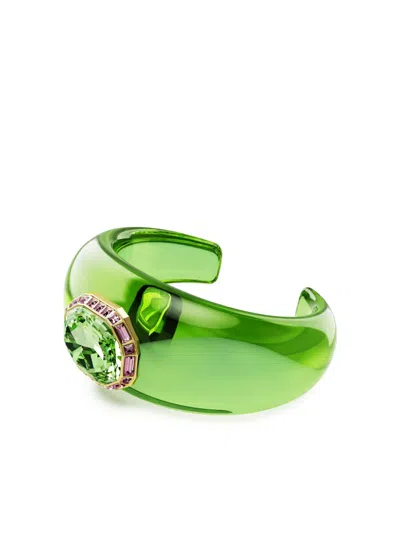 Swarovski Dulcis Cuff In Green