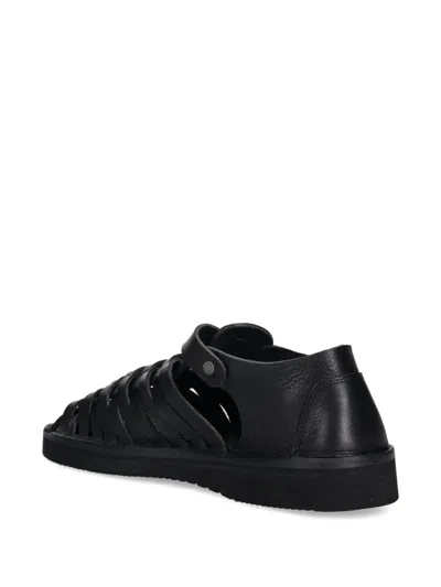 Fracap D025 Sandals In Black