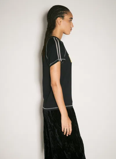 Martine Rose Women Raglan Shrunken T-shirt