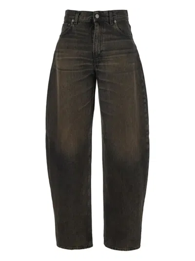 Haikure High-rise Wide-leg Jeans With Belt Loops