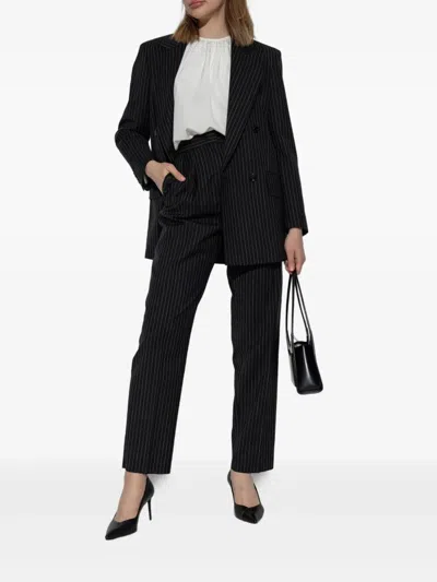 Max Mara Women Pinstripe Pants