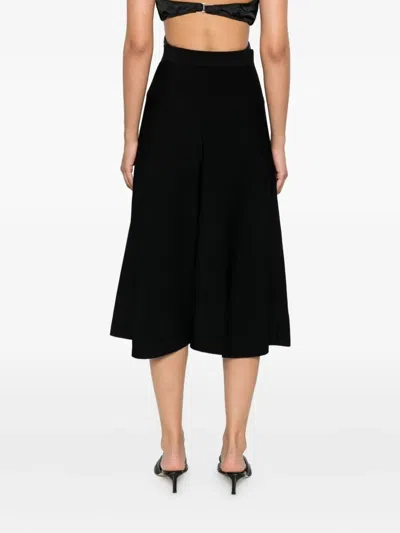 Max Mara `maxmara Pure` Knitted Skirt In Black