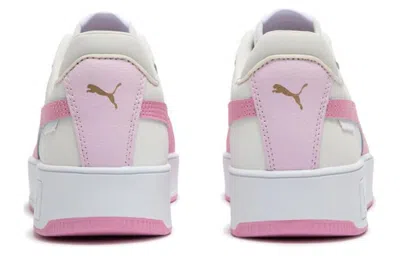 Puma (wmns)  Carina Street Shoes 'white Pink' In Multi