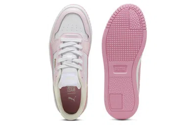 Puma (wmns)  Carina Street Shoes 'white Pink' In Multi