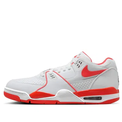 Nike Air Flight 89 Low 'pure Platinum Picante Red'