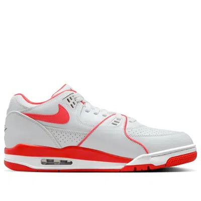 Nike Air Flight 89 Low 'pure Platinum Picante Red'