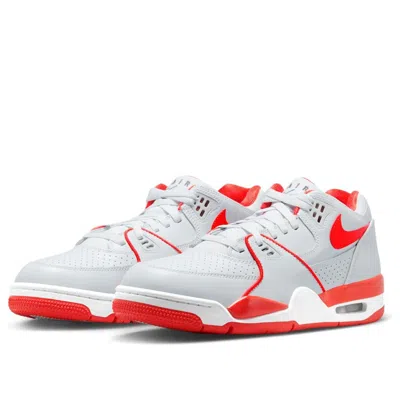 Nike Air Flight 89 Low 'pure Platinum Picante Red'