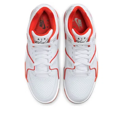 Nike Air Flight 89 Low 'pure Platinum Picante Red'