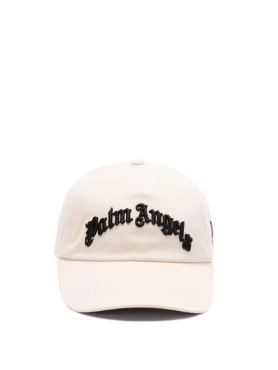 Palm Angels Men `curved Logo` Cap
