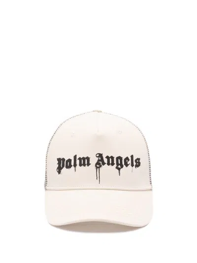 Palm Angels `spray Logo` Trucker Cap
