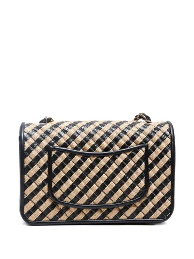 Pre-owned Chanel 2021-2022 Mini Flap Bag In Neutral