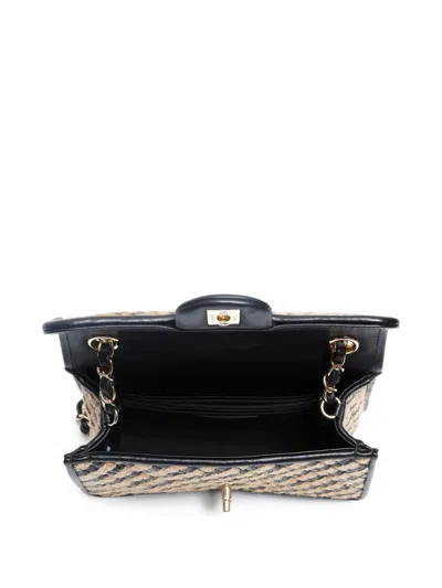 Pre-owned Chanel 2021-2022 Mini Flap Bag In Neutral
