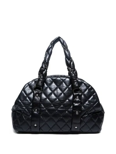 Pre-owned Chanel 2005-2006 Small Lady Braid Diamond-quilt Tote Bag