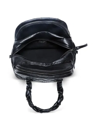 Pre-owned Chanel 2005-2006 Small Lady Braid Diamond-quilt Tote Bag