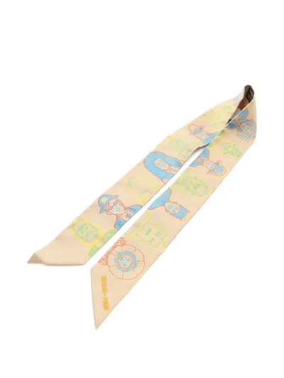 Pre-owned Hermes 2020s Dresse Code Silk Scarf