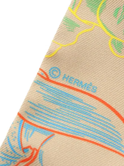 Pre-owned Hermes 2020s Dresse Code Silk Scarf