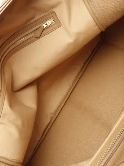 Pre-owned Hermes 2003 Omnibus Gm Handbag In Neutral